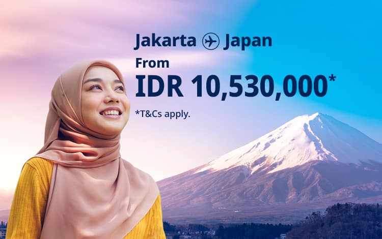 Jakarta - Japan from IDR10,530,000