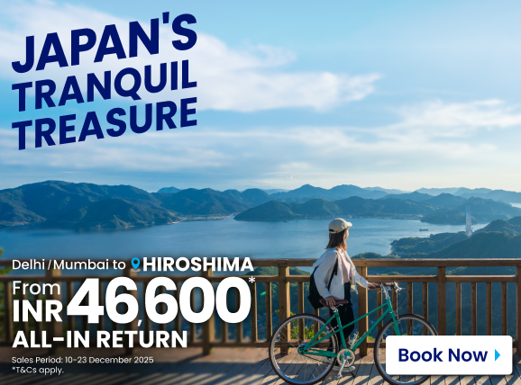 IN Hiroshima INR 46,600 Promo