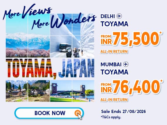 Toyama Promo Fares