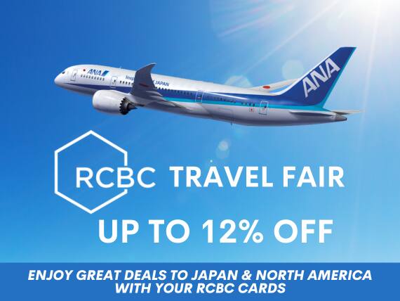 Travel to Japan and North America - Use your RCBC Cards to get exclusive discounts