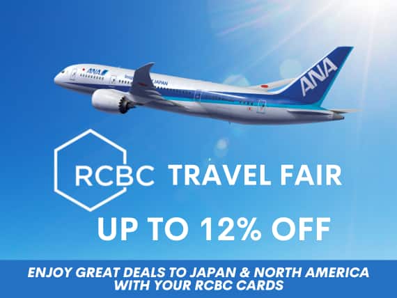 Travel to Japan and North America - Use your RCBC Cards to get exclusive discounts
