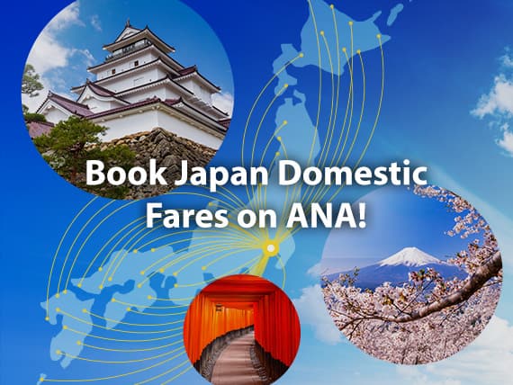 Book Japan Domestic Fares on ANA!