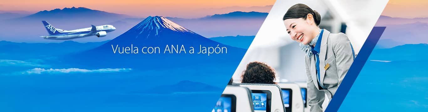 Vuela con ANA a Japón