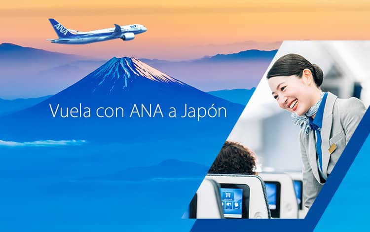 Vuela con ANA a Japón