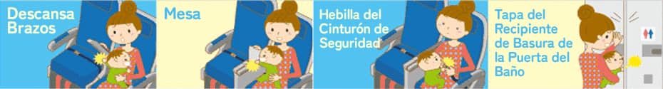 Imagen de advertencia para que los niños no se lastimen los dedos