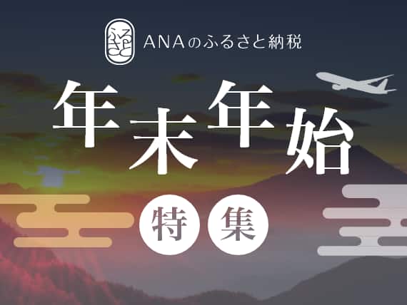 ANAのふるさと納税　年末年始特集