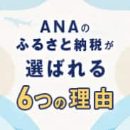 ANAのふるさと納税が選ばれる6つの理由