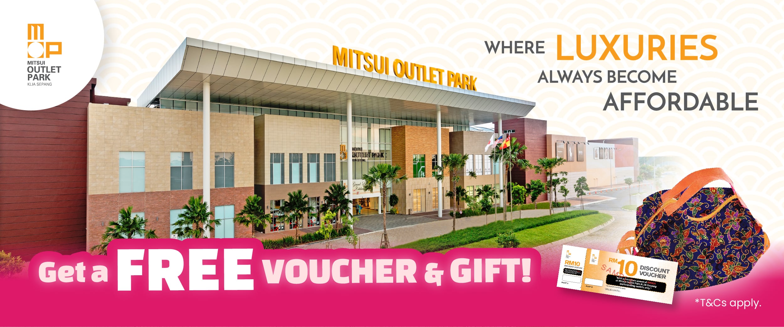 WHERE LUXURIES ALWAYS BECOME AFFORDABLE Get a FREE VOUCHER & GIFT!