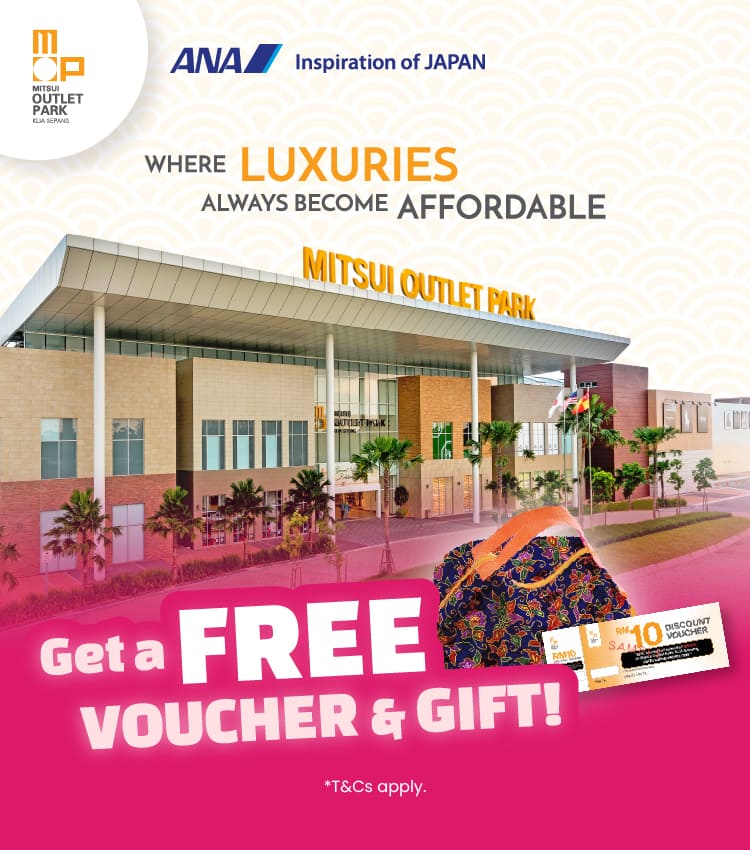 WHERE LUXURIES ALWAYS BECOME AFFORDABLE Get a FREE VOUCHER & GIFT!