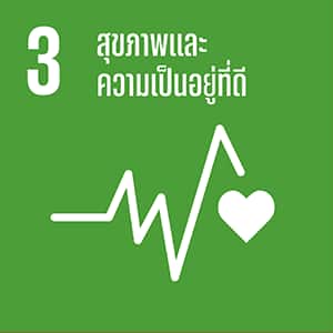SDG หมายเลข 3 สุขภาพและความเป็นอยู่ที่ดี