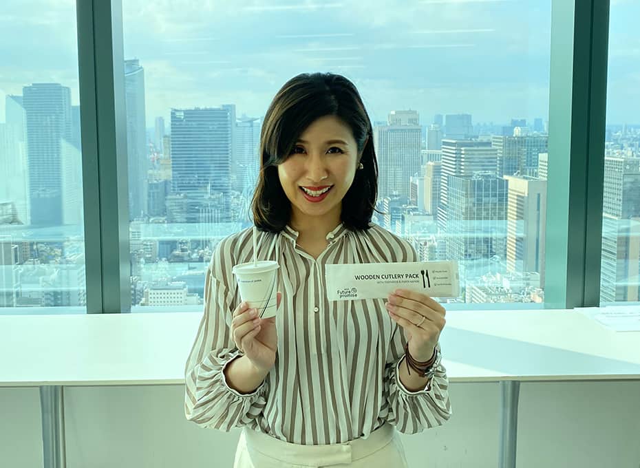 ANA 客戶體驗推動室 商品企劃部的佐藤小姐的照片