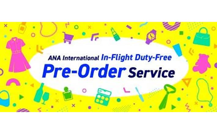 ANA International In-Flight Duty-Free Pre-Order Service