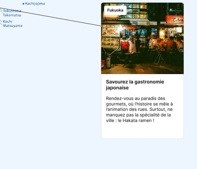 Fukuoka Savourez la gastronomie japonaise – Rendez-vous au paradis des gourmets, où l’histoire se mêle à l’animation des rues. Surtout, ne manquez pas la spécialité de la ville : le Hakata ramen !