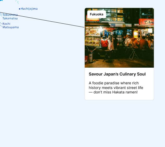 Fukuoka Savour Japan's Culinary Soul A foodie paradise where rich history meets vibrant street life — don't miss Hakata ramen!