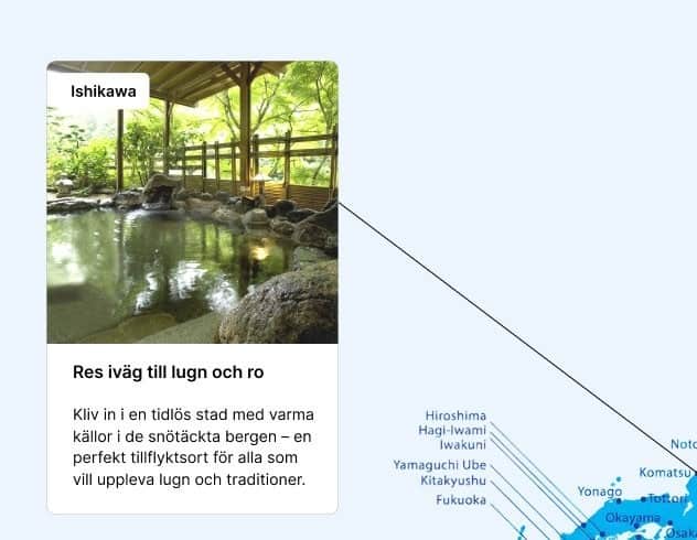 Ishikawa Res iväg till lugn och ro Kliv in i en tidlös stad med varma källor i de snötäckta bergen – en perfekt tillflyktsort för alla som vill uppleva lugn och traditioner.