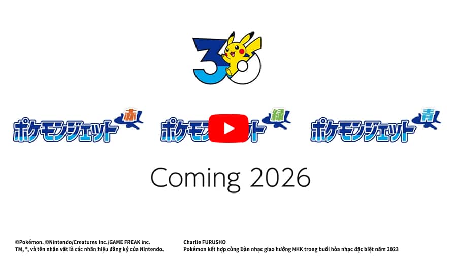 ANA công bố ba mẫu máy bay “Pokémon Jets” mới.