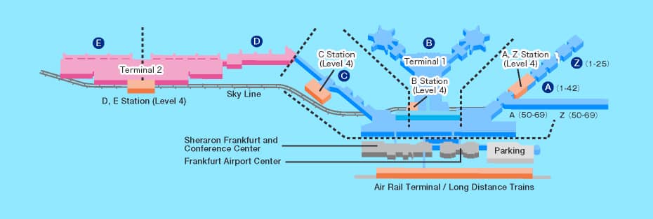 Flughafen Frankfurt Ankunft Terminal 2 Plan - arik nirvas