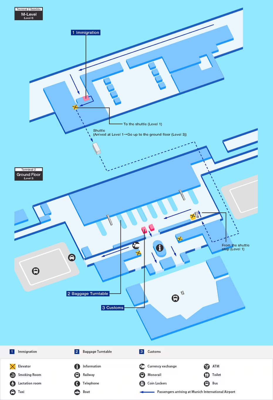 到着ターミナルマップ_サテライト