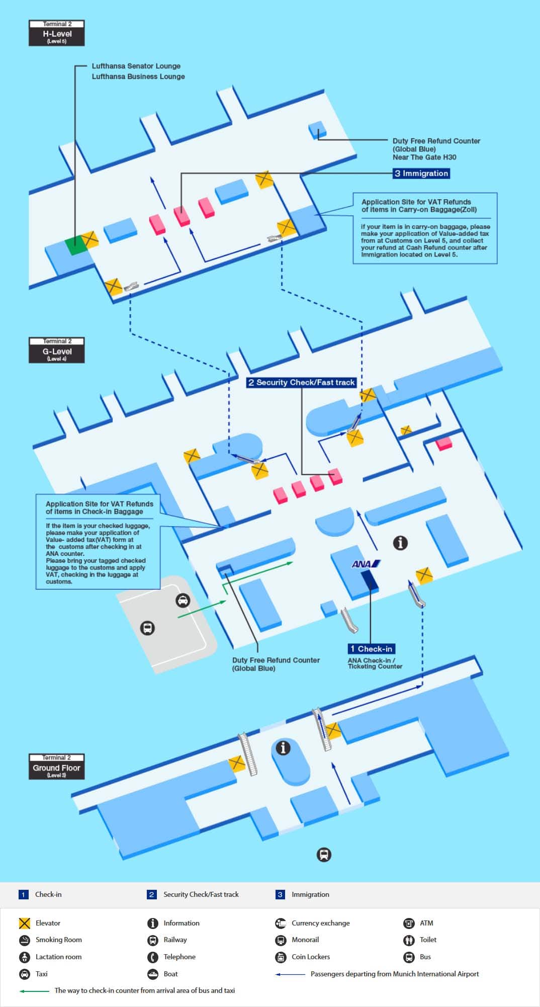 Flughafen Munchen Franz Josef Strauss Flughafen Und Stadtinfos Reiseinformationen Ana