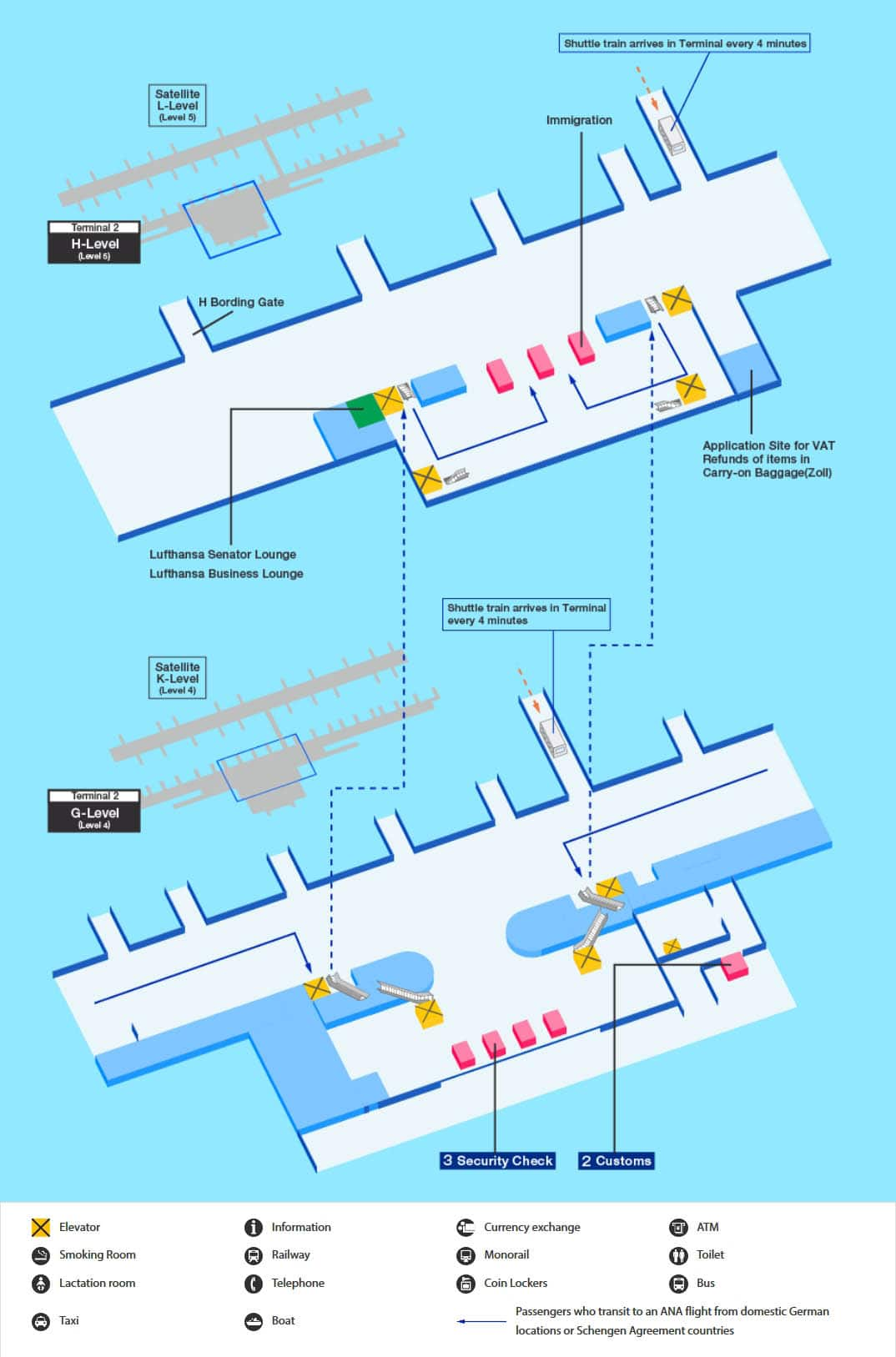 Munich Franz Josef Strauss Airport Airport And City Info At The Airport Travel Information Ana