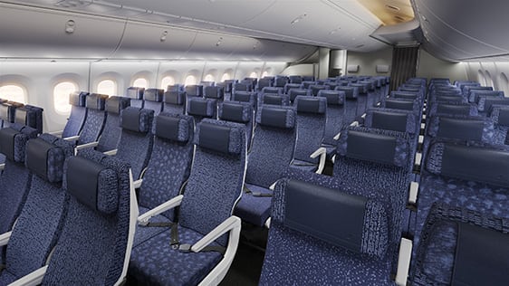 B787-9 (206-seat) Economy Class seat