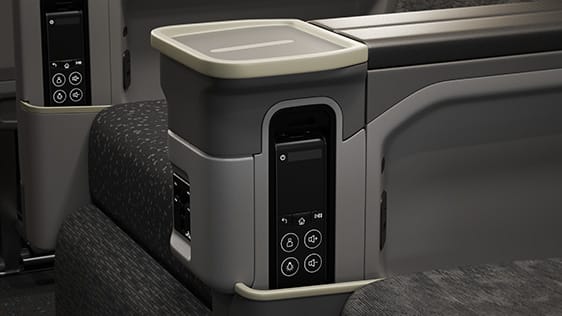 B787-99（206席）プレミアムエコノミーの座席