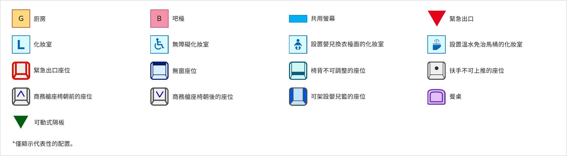 座位圖範例