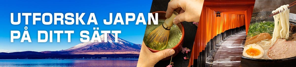 UTFORSKA JAPAN PÅ DITT SÄTT